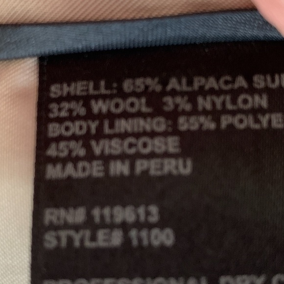 EUC Coat baby alpaca and wool blend size L - Picture 4 of 10